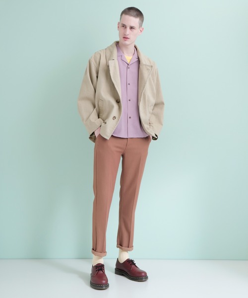 EMMA CLOTHES（エマクローズ）の「オーバーサイズ ヘビーコットン カバーオール（カバーオール・メンズ・ブラック/ベージュ/ピンク/インディゴブルー/ライトインディゴブルー・M/L）」の10枚目の写真