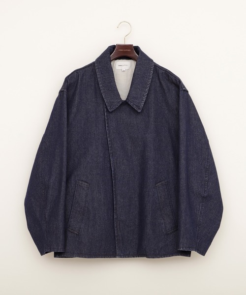 EMMA CLOTHES（エマクローズ）の「オーバーサイズ ヘビーコットン カバーオール（カバーオール・メンズ・ブラック/ベージュ/ピンク/インディゴブルー/ライトインディゴブルー・M/L）」の14枚目の写真