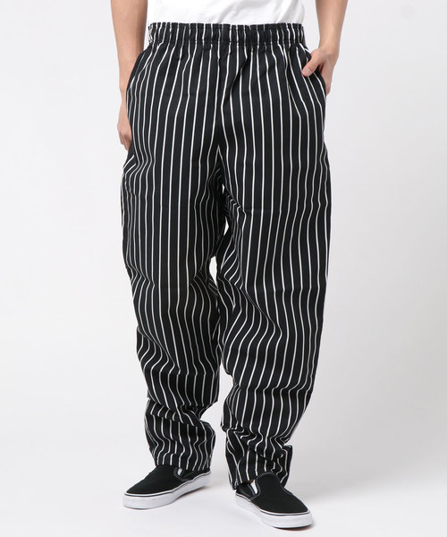 【セール】【CHEF DESIGNS】（UN）SPUN POLY BAGGY CHEF PANTS シェフパンツ（その他パンツ）｜PARKS TOKYO SELECT（パークストウキョウセレクト）