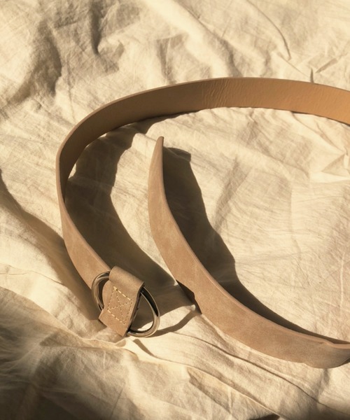 kutir（クティール）の「kutirlune／【調節自由】サークルリングベルト（ベルト・レディース・ブラック/ライトブラウン/ベージュ・FREE）」の10枚目の写真