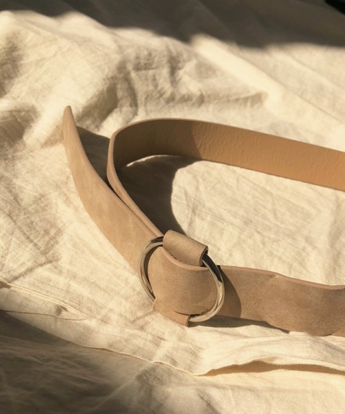 kutir（クティール）の「kutirlune／【調節自由】サークルリングベルト（ベルト・レディース・ブラック/ライトブラウン/ベージュ・FREE）」の13枚目の写真