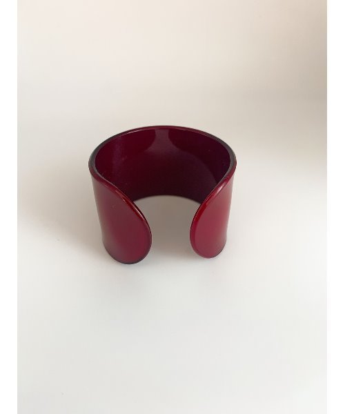 mou（モウ）の「紅色太バングル（バングル/リストバンド・レディース・レッド・FREE）」の8枚目の写真