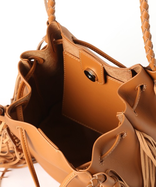 BAYFLOW（ベイフロー）の「フリンジコンチョショルダー（ショルダーバッグ・レディース・ホワイト/ブラウン/ブルー・FREE）」の15枚目の写真