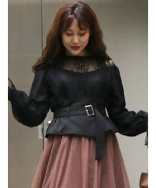 セール フェミニンレースブラウス シャツ ブラウス Dazzlin ダズリン のファッション通販 Zozotown