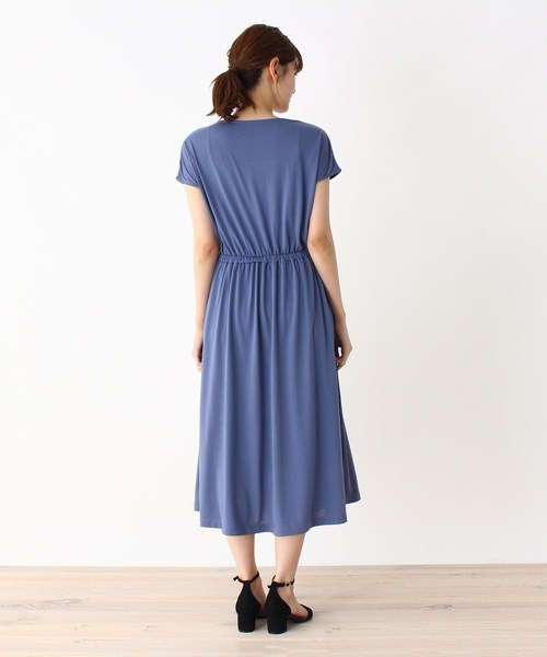 カシュクールギャザーワンピース ワンピース Soup スープ のファッション ワンピース ドレス ワンピース セール