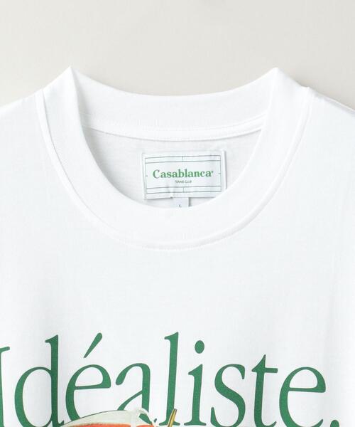 Casablanca（カサブランカ）の「Casablanca × New Balance 327 IDEALISTE TEE（Tシャツ/カットソー・メンズ・ホワイト・LARGE/SMALL/MEDIUM）」の5枚目の写真