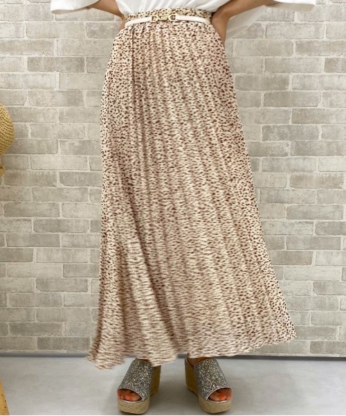 apres jour（アプレジュール）の「アソートプリーツスカート【ZOZOTOWN限定アイテム】（スカート・レディース・アイボリー/ブラウン系その他・SMALL/MEDIUM）」の3枚目の写真