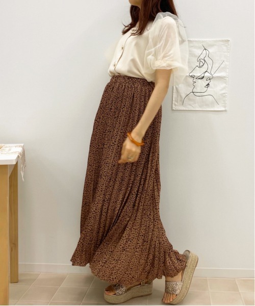apres jour（アプレジュール）の「アソートプリーツスカート【ZOZOTOWN限定アイテム】（スカート・レディース・アイボリー/ブラウン系その他・SMALL/MEDIUM）」の11枚目の写真