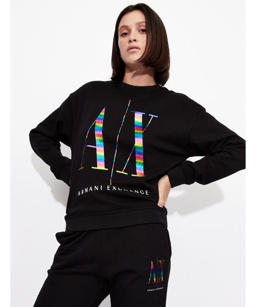 正規美品 ARMANI EXCHANGE アルマーニ エクスチェンジ スウェット ARMANI EXCHANGE アルマーニ エクスチェンジ スウェットシャツ A