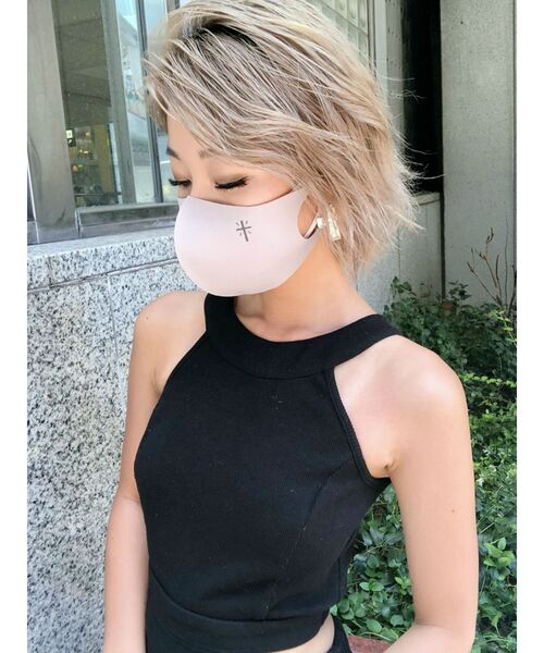 GYDA(ジェイダ)の「GYDA MASK(マスク・レディース・ブラック/グレー/ピンク・FREE)」の3枚目の写真