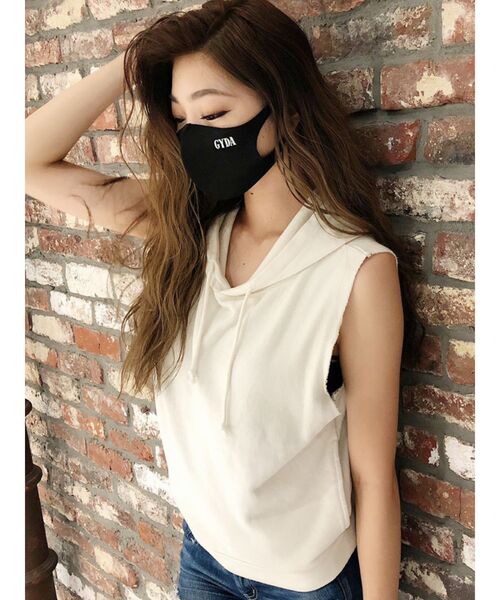 GYDA(ジェイダ)の「GYDA MASK(マスク・レディース・ブラック/グレー/ピンク・FREE)」の2枚目の写真