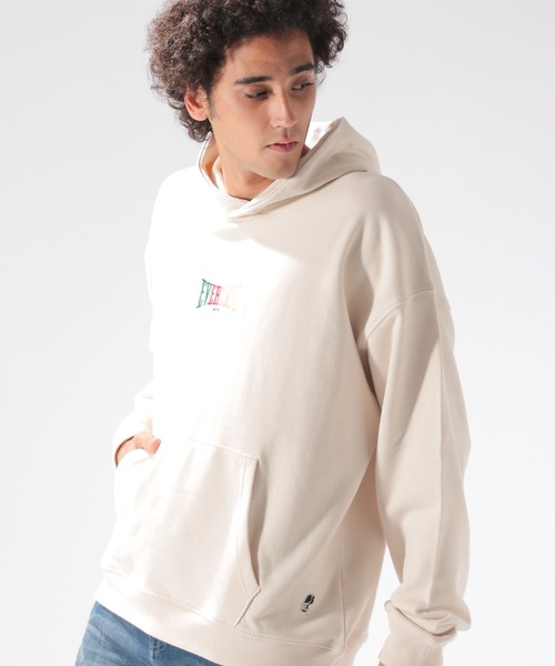 EVERLAST(スポーツ・ライフスタイル)（エバーラスト）の「【EVERLAST(エバーラスト)】別注パーカー（パーカー・メンズ・グレー/オフホワイト/ブラック・LARGE/MEDIUM）」の2枚目の写真