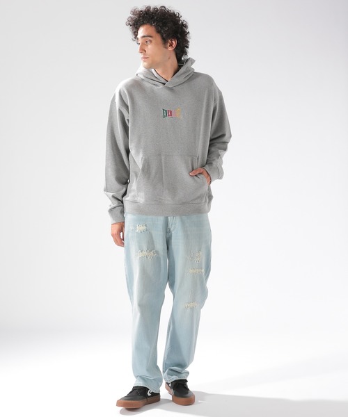 EVERLAST(スポーツ・ライフスタイル)（エバーラスト）の「【EVERLAST(エバーラスト)】別注パーカー（パーカー・メンズ・グレー/オフホワイト/ブラック・LARGE/MEDIUM）」の9枚目の写真