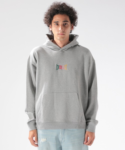 EVERLAST(スポーツ・ライフスタイル)（エバーラスト）の「【EVERLAST(エバーラスト)】別注パーカー（パーカー・メンズ・グレー/オフホワイト/ブラック・LARGE/MEDIUM）」の7枚目の写真