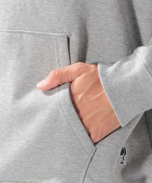 EVERLAST(スポーツ・ライフスタイル)（エバーラスト）の「【EVERLAST(エバーラスト)】別注パーカー（パーカー・メンズ・グレー/オフホワイト/ブラック・LARGE/MEDIUM）」の8枚目の写真