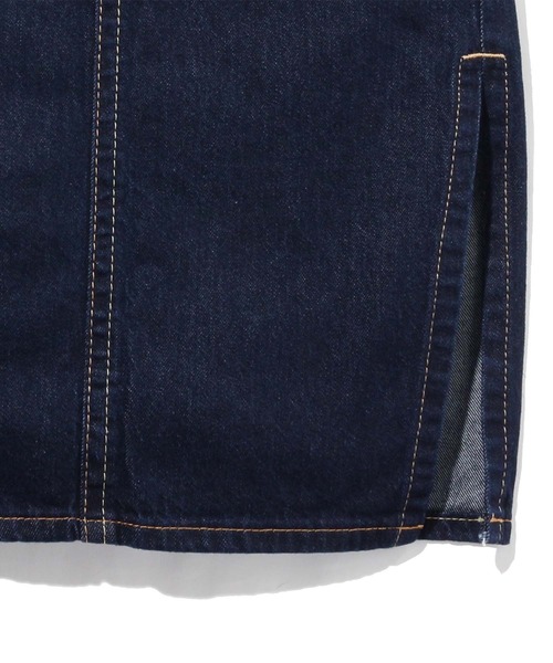 Levi's(リーバイス)の「LEVI'S(R) TYPE1 SKIRT SIDE SLIT SKIRT THE ONE AND ONLY(デニムスカート・レディース・ダークインディゴブルー・24inch/25inch/26inch/23inch/27inch/30inch/28inch/29inch)」の7枚目の写真