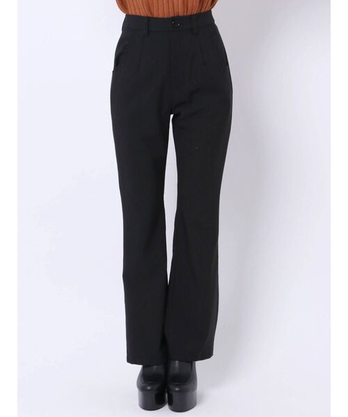 EMODA(エモダ)の「ジャストウエストフレアパンツ(その他パンツ・レディース・ブラック/ピンク/ブルー/その他・SMALL/MEDIUM)」の12枚目の写真