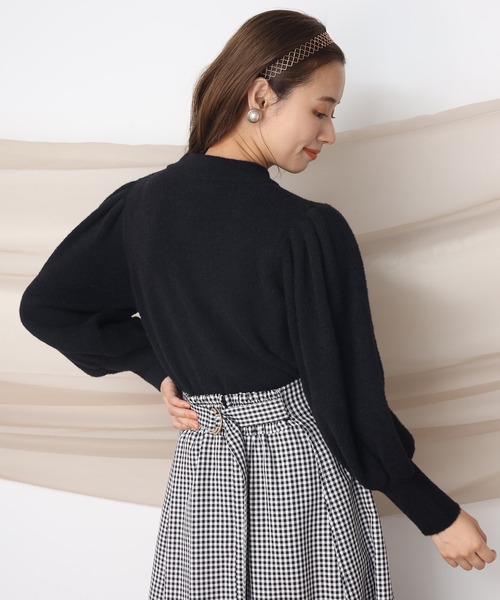 one after another NICE CLAUP（ワンアフターアナザーナイスクラップ）の「Dカンベルトフレアスカート（スカート・レディース・ブラック/オレンジ/アイボリー/チェック・FREE）」の12枚目の写真