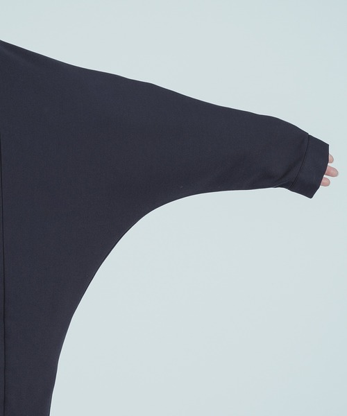 epnok（エプノック）の「ドルマンオープンカラーシャツ（シャツ/ブラウス・メンズ・ダークブラウン/ネイビー・MEDIUM/LARGE）」の20枚目の写真