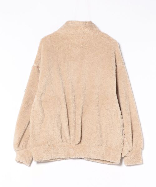 NO WAY(ノーウェイ)の「/SUPERTHANKS/W FACE FUR BIC BLOUSON(ブルゾン・レディース・ブラック/ベージュ/モスグリーン・MEDIUM/LARGE)」の5枚目の写真