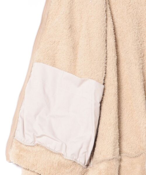 NO WAY(ノーウェイ)の「/SUPERTHANKS/W FACE FUR BIC BLOUSON(ブルゾン・レディース・ブラック/ベージュ/モスグリーン・MEDIUM/LARGE)」の6枚目の写真