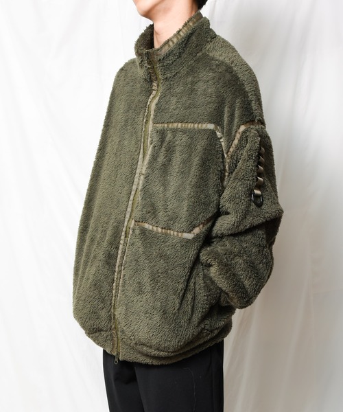 NO WAY(ノーウェイ)の「/SUPERTHANKS/W FACE FUR BIC BLOUSON(ブルゾン・レディース・ブラック/ベージュ/モスグリーン・MEDIUM/LARGE)」の3枚目の写真