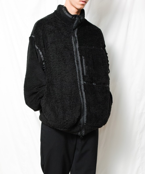 NO WAY(ノーウェイ)の「/SUPERTHANKS/W FACE FUR BIC BLOUSON(ブルゾン・レディース・ブラック/ベージュ/モスグリーン・MEDIUM/LARGE)」の2枚目の写真