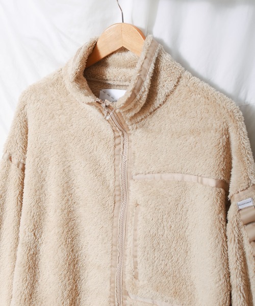 NO WAY(ノーウェイ)の「/SUPERTHANKS/W FACE FUR BIC BLOUSON(ブルゾン・レディース・ブラック/ベージュ/モスグリーン・MEDIUM/LARGE)」の16枚目の写真