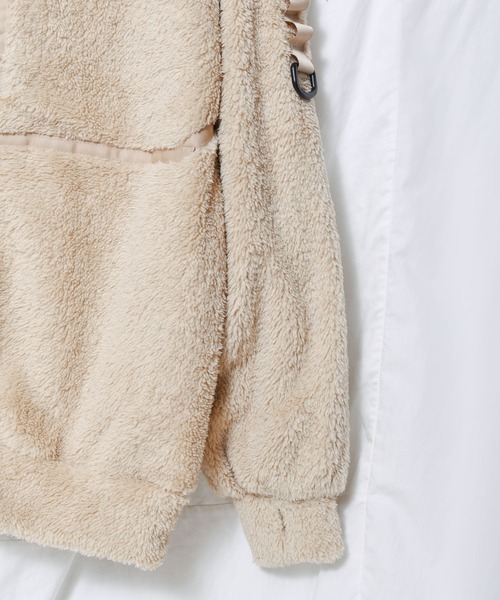 NO WAY(ノーウェイ)の「/SUPERTHANKS/W FACE FUR BIC BLOUSON(ブルゾン・レディース・ブラック/ベージュ/モスグリーン・MEDIUM/LARGE)」の17枚目の写真