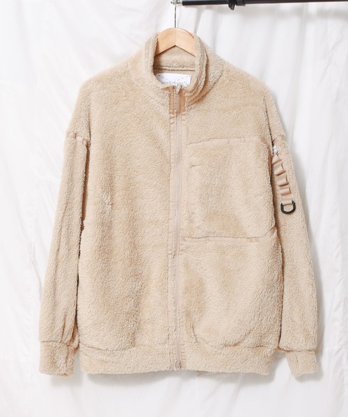 NO WAY(ノーウェイ)の「/SUPERTHANKS/W FACE FUR BIC BLOUSON(ブルゾン・レディース・ブラック/ベージュ/モスグリーン・MEDIUM/LARGE)」の14枚目の写真