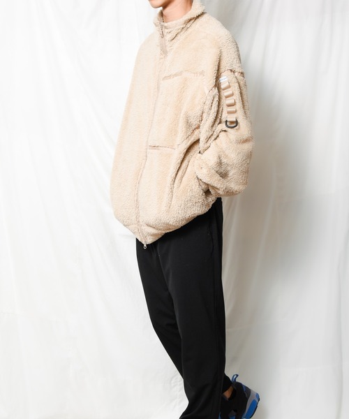 NO WAY(ノーウェイ)の「/SUPERTHANKS/W FACE FUR BIC BLOUSON(ブルゾン・レディース・ブラック/ベージュ/モスグリーン・MEDIUM/LARGE)」の9枚目の写真