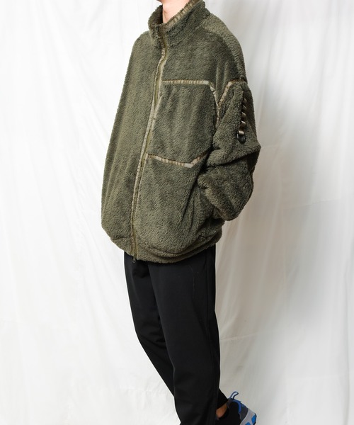 NO WAY(ノーウェイ)の「/SUPERTHANKS/W FACE FUR BIC BLOUSON(ブルゾン・レディース・ブラック/ベージュ/モスグリーン・MEDIUM/LARGE)」の11枚目の写真