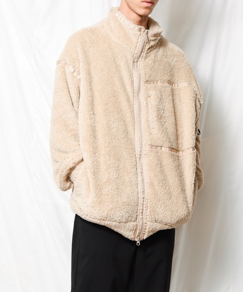 NO WAY(ノーウェイ)の「/SUPERTHANKS/W FACE FUR BIC BLOUSON(ブルゾン・レディース・ブラック/ベージュ/モスグリーン・MEDIUM/LARGE)」の10枚目の写真