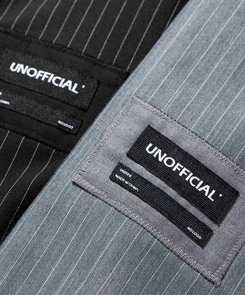 INFLATION（インフレーション）の「INFLATION(インフレーション)切り替えストライプパンツ（その他パンツ・メンズ・グレー/ブラック・XL/S/M/L）」の4枚目の写真