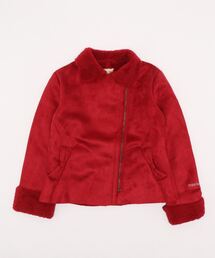 trois lapins kp（トロワラパンケーピー）の「【SALE】troislapins（トロワラパン）　ムートンライダース(140-150cm)（ライダースジャケット・キッズ）」