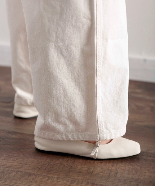 Java（ジャバ）の「《JaVa ジャバコラボ》朝の"服なに着よう問題" 秒で解決。大人女子のゆるコーデ完成！綿100％オーバーサイズ サロペット（サロペット/オーバーオール・レディース・ブラック/アイボリー/サンドベージュ/モカ/カーキ・MEDIUM/LARGE/X-LARGE/SMALL）」の8枚目の写真