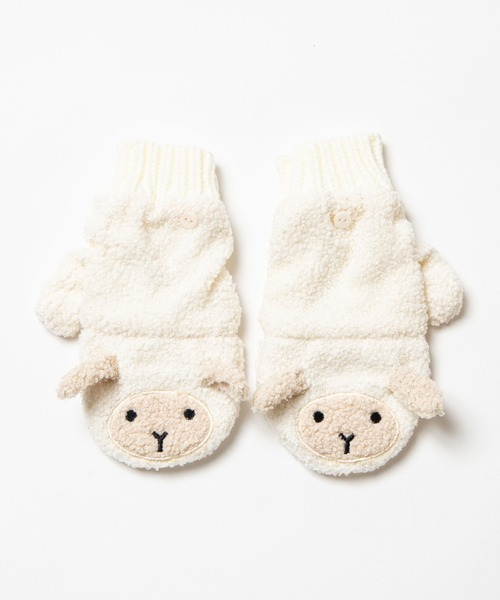 WEGO（ウィゴー）の「WEGO/アニマルボアミトン（手袋・レディース・その他1/その他2/その他3/その他4/その他5・FREE）」の18枚目の写真
