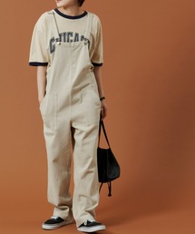 Auntie Rosa Holiday（アンティローザホリデー）の「スエードコットンオーバーオール（サロペット/オーバーオール）」