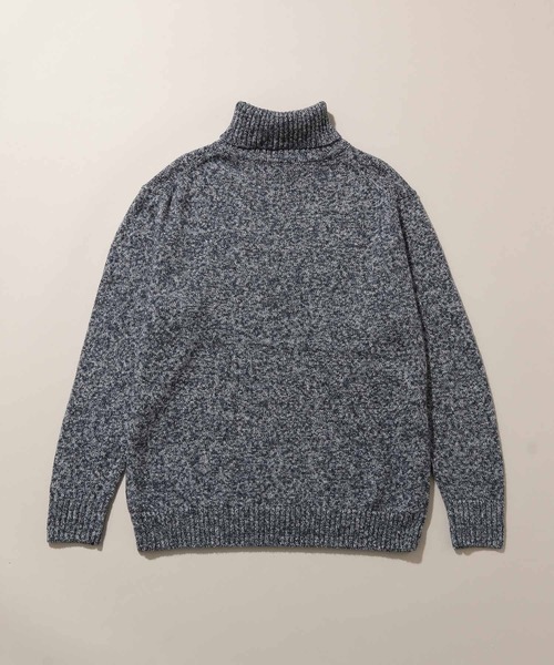 ADAM ET ROPE'(アダムエロペ)の「杢編みタートルニット(ニット/セーター・メンズ・ホワイト系その他2/ネイビー/ブラック系その他・L/LL/M)」の11枚目の写真