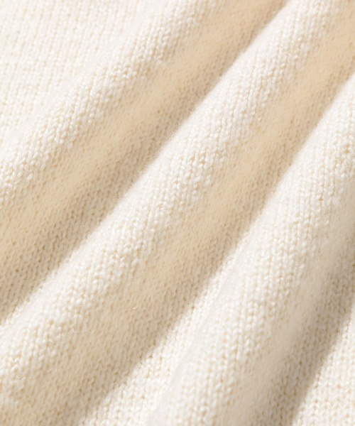 ADAM ET ROPE'(アダムエロペ)の「杢編みタートルニット(ニット/セーター・メンズ・ホワイト系その他2/ネイビー/ブラック系その他・L/LL/M)」の4枚目の写真