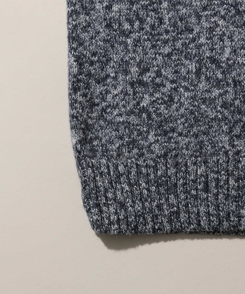 ADAM ET ROPE'(アダムエロペ)の「杢編みタートルニット(ニット/セーター・メンズ・ホワイト系その他2/ネイビー/ブラック系その他・L/LL/M)」の7枚目の写真