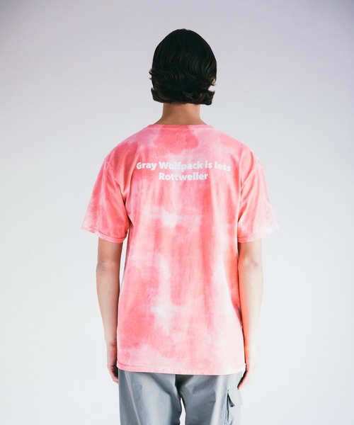 ROTTWEILER（ロットワイラー）の「TIEDYED W.P TEE（Tシャツ/カットソー・メンズ・レッド/グリーン・S/M/L/XL）」の9枚目の写真
