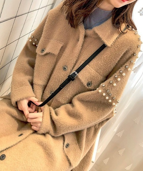 セール モチモチエコミンクファーコート ムートンコート Aimoha アイモハ のファッション通販 Zozotown