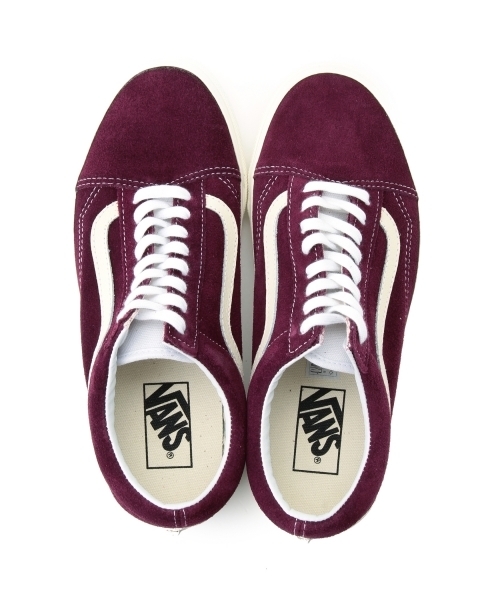 BEAMS BOY（ビームスボーイ）の「VANS / SUEDE OLD SKOOL（スニーカー・レディース・ベージュ/ワイン・6/5/5h/6h/7）」の11枚目の写真