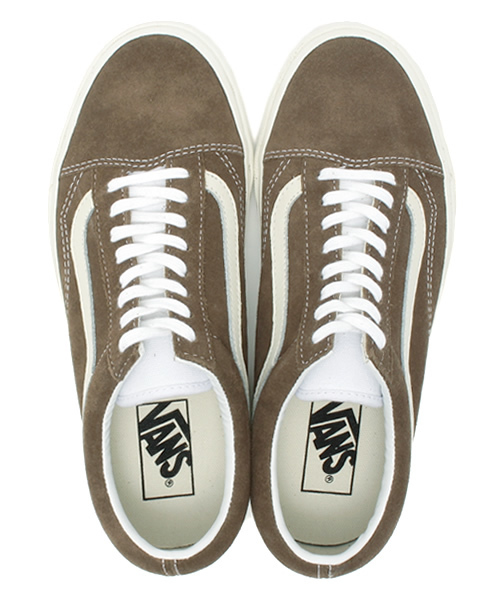 BEAMS BOY（ビームスボーイ）の「VANS / SUEDE OLD SKOOL（スニーカー・レディース・ベージュ/ワイン・6/5/5h/6h/7）」の5枚目の写真