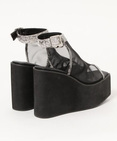 ENVYM（アンビー）の「シアーウエッジブーティー（その他シューズ・レディース・ブラック/グレー・22.5cm/23.5cm/24.5cm）」の14枚目の写真