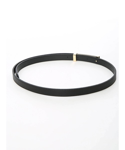LIPSERVICE（リップサービス）の「シンプルデザインベルト（ベルト・レディース・ブラック/アイボリー・FREE）」の5枚目の写真