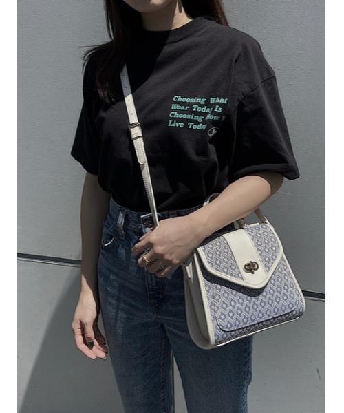 MOUSSY（マウジー）の「MONOGRAM MINI SHOULDER バッグ