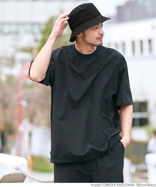 coca（coca）（コカ）の「ワッシャーナイロンバケットハット（ハット・メンズ・カーキ/ブラック・ONE SIZE）」の7枚目の写真