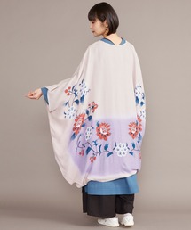 カヤ | 【カヤ】花笑み振袖羽織り UVロングカーディガン(カーディガン/ボレロ)